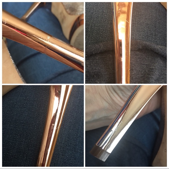 🆕 BCBG Vero Cuoio champane/rose gold stilettos 8M - Picture 7 of 8